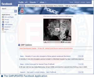 The GMP hopes to gather useful information from Facebook users via its new application.