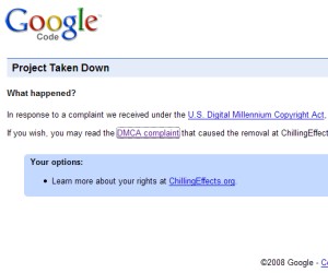 The CoreAVC project page is still down, but according to the company behind the takedown notice it'll be back up soon.