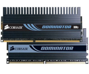 Corsair is keen to crow about its world record DDR3 overclock on a Dominator 1GB RAM module.