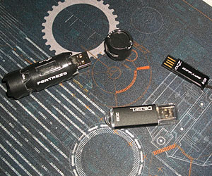 The Fortress, The Spyder and The Diesel - all new Flash Drives from OCZ.