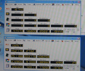 Patriot showed us its latest SSDs during the show and they're hitting some impressive read and write speeds.