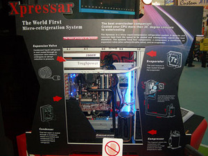Thermaltake phase change and Spedo case Thermaltake has new phase change cooling