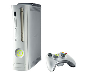 The new 60GB Xbox 360 model will ship with a wireless pad, wired headset and one-month Live subscription.