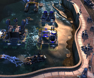 Red Alert 3 is not coming to the PS3 yet because of the exotic system architecture. 