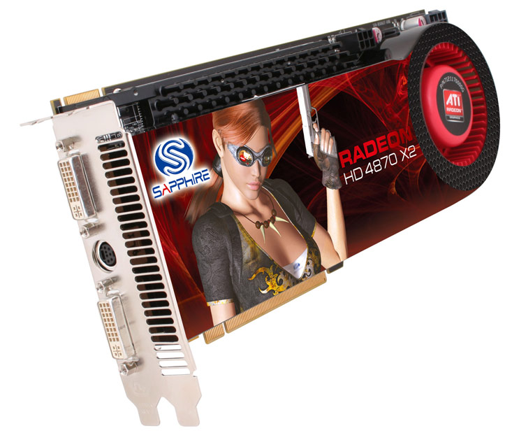 HD 4870 X2 FROM SAPPHIRE IS FASTEST EVER GRAPHICS CARD
