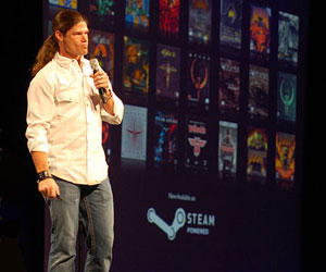 Todd Hollenshead believes that hardware manufacturers are secretly benefiting from rampant piracy.