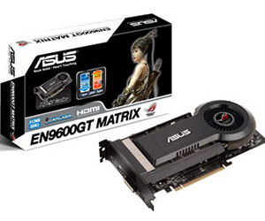 The 3rd prize - an Asus GeForce 9600 GT, Republic of Gamers edition.
