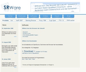 Chrome spinoff released by SRWare