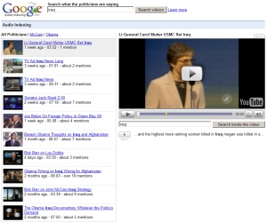 Google introduces audio indexing