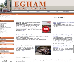Strangely, the Egham Tourist Board has yet to reference its coronation as the UK's spam capital.