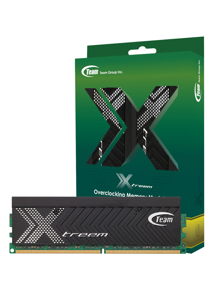 Team Group launches Xtreem DDR3 2000/1800 overclocking modules in superpower dual-channel 4GB kit