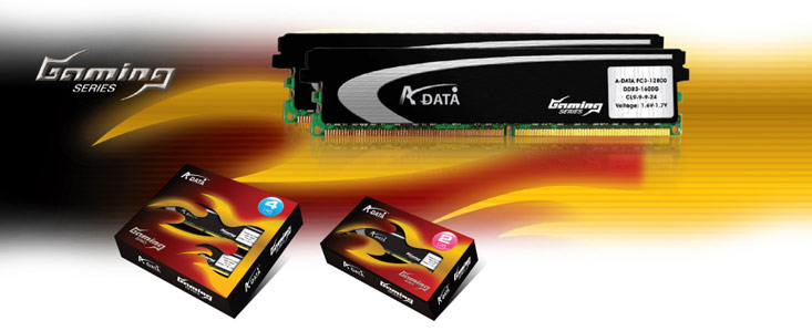 A-DATA expands its Gaming Series with DDR3-1600G