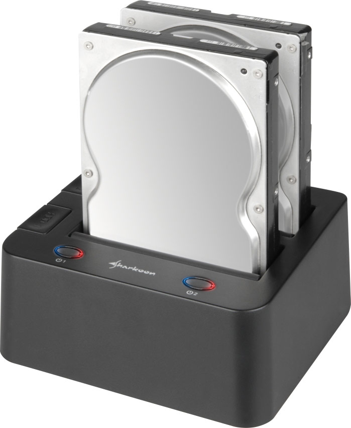 QuickPort hard drive access now for two SATA drives