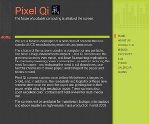 The company is hoping to use existing LCD manufacturing lines to produce its new range of low-power displays.