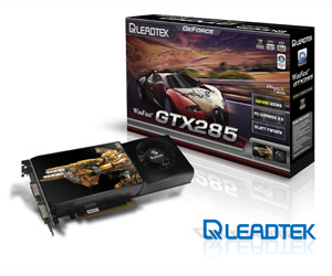 Leadtek releases GeForce GTX 285 info