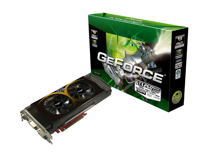 Palit launches the FIRST 55nm custom designed NVIDIA graphics card: Palit GTX260 Sonic 216SP