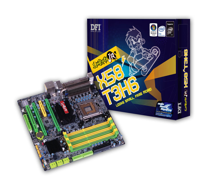 The most powerful microATX motherboard - DFI LANParty X58 series products are now fully in place