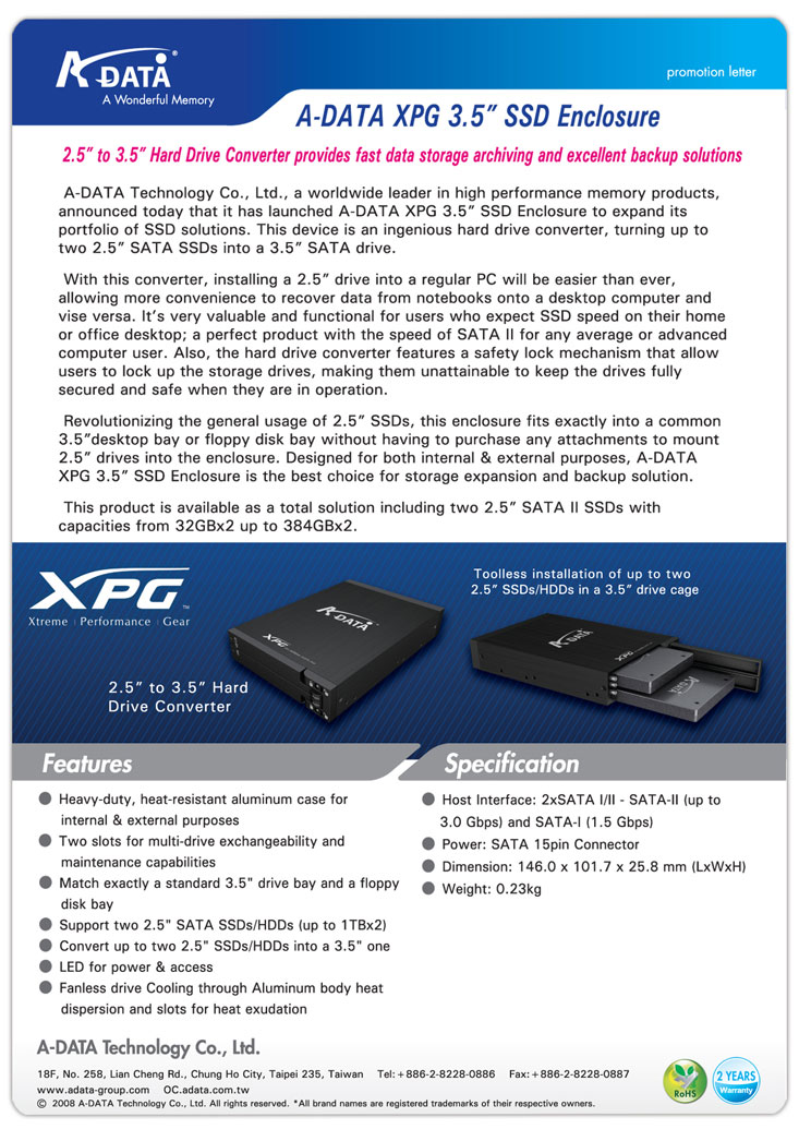 A-DATA XPG 3.5