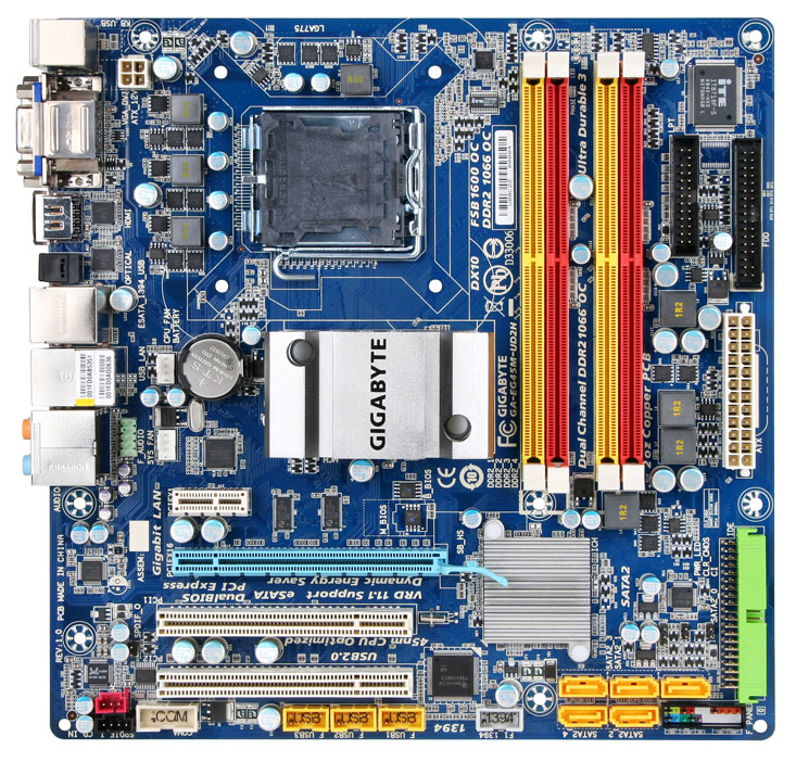 GIGABYTE Debuts Richly Featured GA-EG45M-UD2H Motherboard with Ultra Durable 3 Technology