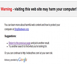 Google's "human error" blacklists 'net