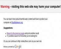 Google's "human error" blacklists 'net