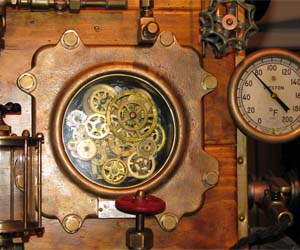 Steampunk Frankenstein PC mod