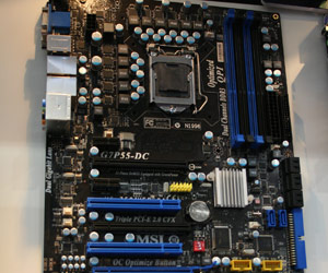 MSI shows off Core i5/P55 motherboard