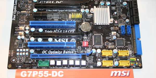 MSI shows off Core i5/P55 motherboard CeBIT 09: MSI shows of Core i5/P55 motherboard