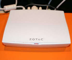 Zotac demonstrates new remote control PC product