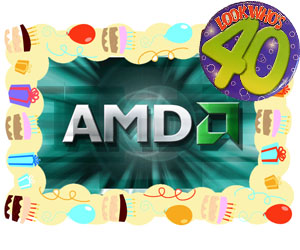 AMD celebrates 40th birthday