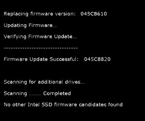Intel releases SSD firmware update
