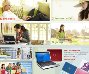 Dell launches Della site, for the ladies