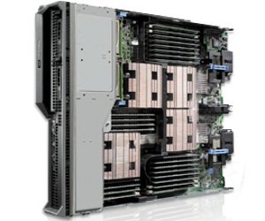 Server sales slip by a quarter