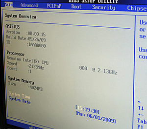 Core i5 BIOS and Device Manager pictured Core i5 BIOS and Windows shot, shot