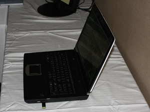 Intel demos quad-core Clarksfield laptop