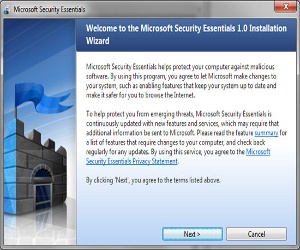 Microsoft Security Essentials hits beta