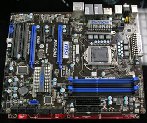 MSI's P55 motherboards have a "V-Kit"