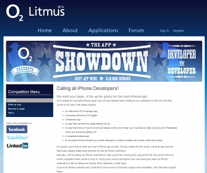 O2 launches iPhone app contest
