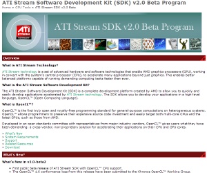 AMD releases OpenCL SDK