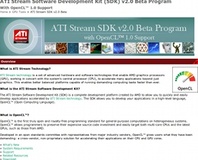 ATI Stream SDK now supports GPU-accelerated OpenCL