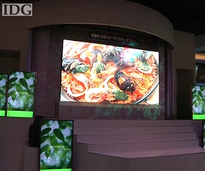 Mitsubishi demos 155" OLED display