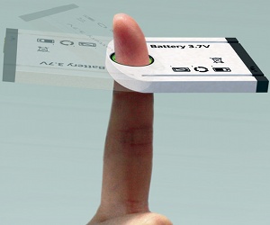 Twirling battery offers emergency power