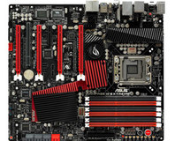 Asus Rampage III Extreme pictured, detailed
