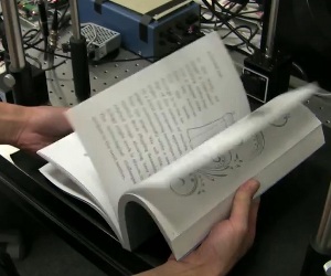 Scientists develop super-fast book scanner