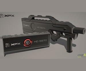 XFX plans gun-themed ATI 5970
