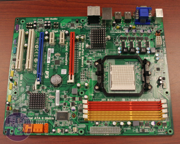 Full ATX ECS 880G motherboard detailed ECS shows its 880G motherboard & chipset