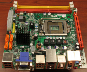 ECS is also making a mini-ITX H55 motherboard