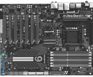 Gigabyte X58A-UDP7 shot leaked