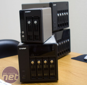 QNAP shows off Atom-powered NAS boxes QNAP shows off its latest Atom home servers