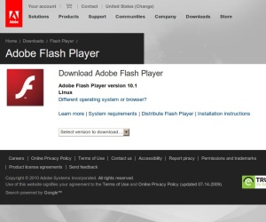 Adobe Flash Player 10.1 released